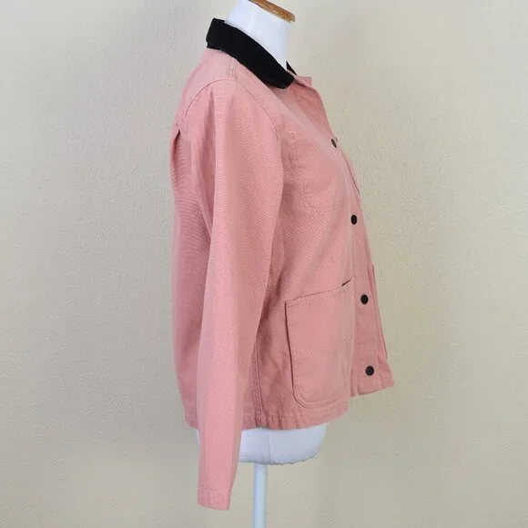 Vans Drill Chore Coat Jacket Rose Dawn Pink - XS - Picture 8 of 10